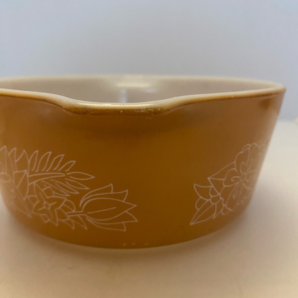 Vintage Pyrex - WOODLAND BROWN #472-B Casserole Dish with Lid 33-470-C - Picture 7 of 12